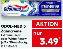 Kaufland ODOL-MED 3 Zahncreme Angebot