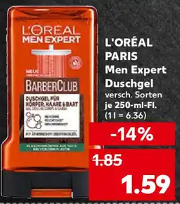 Kaufland L'ORÉAL PARIS Men Expert Duschgel Angebot
