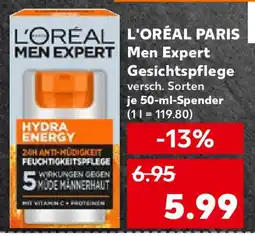 Kaufland L'ORÉAL Men Expert Gesichtspflege Angebot