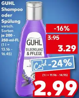 Kaufland GUHL Shampoo oder Spülung Angebot