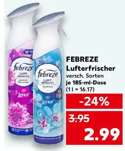 Kaufland FEBREZE Lufterfrischer Angebot