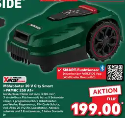 Kaufland PARKSIDE Mähroboter 20 V City Smart PAMRC 250 A1 Angebot