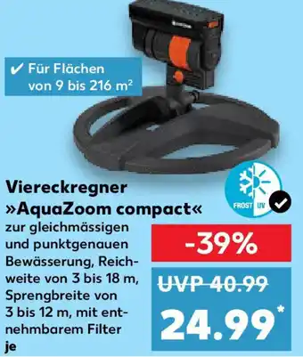 Kaufland GARDENA Viereckregner AquaZoom compact Angebot