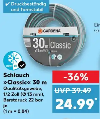 Kaufland GARDENA Schlauch Classic 30 m Angebot
