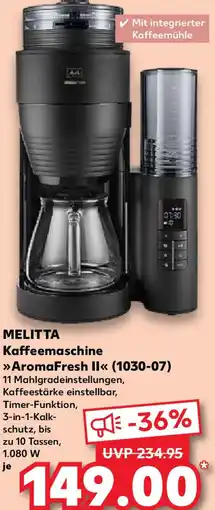 Kaufland MELITTA Kaffeemaschine AromaFresh II Angebot