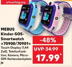 Kaufland MEBUS Kinder-SOS- Smartwatch 70900/70901 Angebot