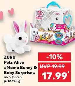 Kaufland ZURU Pets Alive Mama Bunny & Baby Surprise Angebot