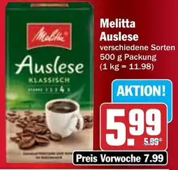 Hit Melitta Auslese Angebot