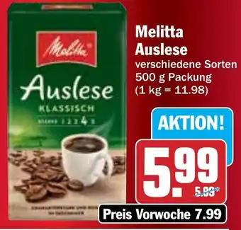 Hit Melitta Auslese Angebot