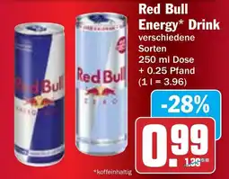 Hit Red Bull Energy Drink Angebot