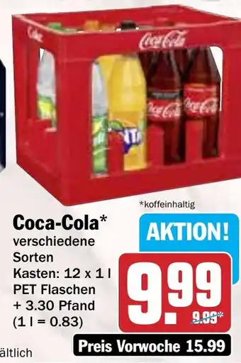 Hit Coca-Cola Angebot