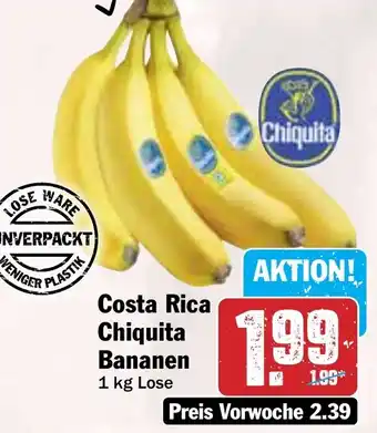 Hit Costa Rica Chiquita Bananen Angebot