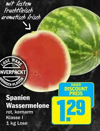 Hit Spanien Wassermelone Angebot