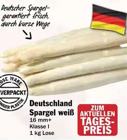 Hit Deutschland Spargel weiß Angebot