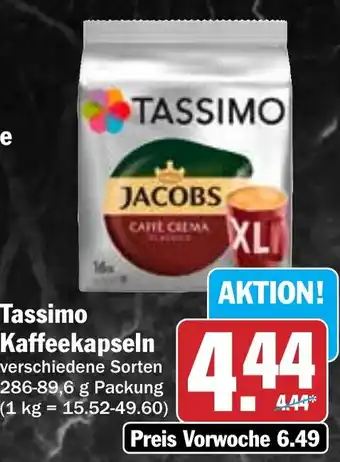 Hit Tassimo Kaffeekapseln Angebot