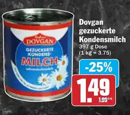 Hit Dovgan gezuckerte Kondensmilch Angebot