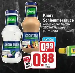 Hit Knorr Schlemmersauce Angebot