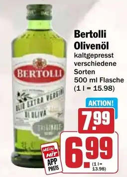 Hit Bertolli Olivenöl Angebot