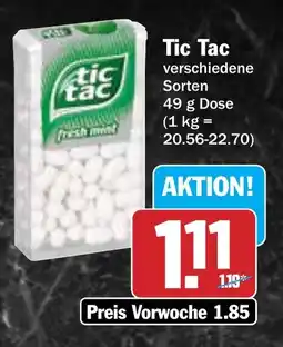 Hit Tic Tac Angebot