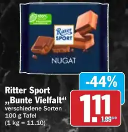 Hit Ritter Sport ,,Bunte Vielfalt Angebot
