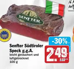 Hit Senfter Südtiroler Speck g.g.A. Angebot