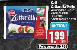 Hit Zott Zottarella Rolle Angebot