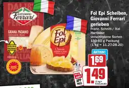 Hit Fol Epi Scheiben, Giovanni Ferrari gerieben Angebot