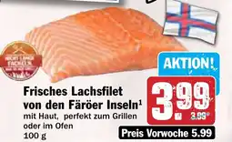 Hit Frisches Lachsfilet von den Faroer Inseln Angebot