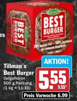 Hit Tillman's Best Burger Angebot