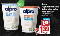 Hit Alpro Joghurtalternative Natur oder Natur ohne Zucker Angebot