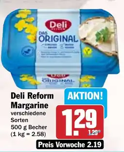 Hit Deli Reform Margarine Angebot