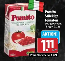 Hit Pomito Stückige Tomaten Angebot