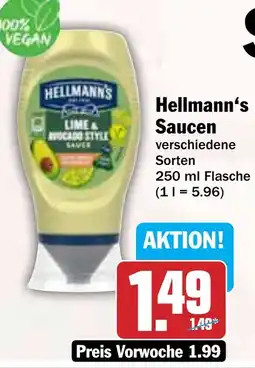 Hit Hellmann's Saucen Angebot