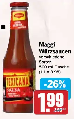 Hit Maggi Würzsaucen Angebot