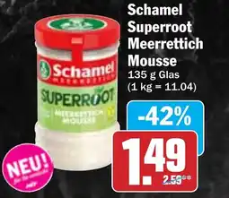 Hit Schamel Superroot Meerrettich Mousse Angebot