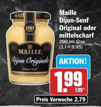 Hit Maille Dijon-Senf Original oder mittelscharf Angebot