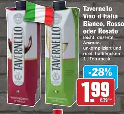 Hit Tavernello Vino d'Italia Bianco, Rosso oder Rosato Angebot