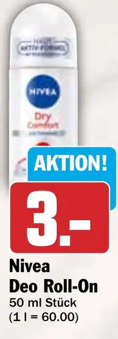 Hit Nivea Deo Roll-On Angebot