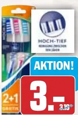 Hit Dr. Best Hoch-Tief- Zahnbürste Angebot