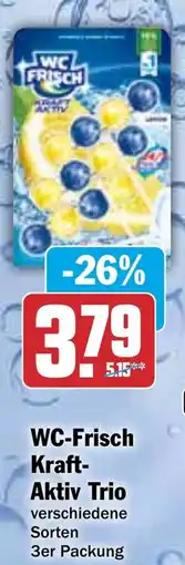 Hit WC-Frisch Kraft- Aktiv Trio Angebot