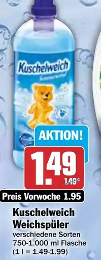 Hit Kuschelweich Weichspüler Angebot