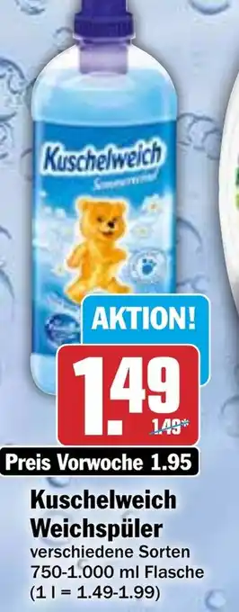 Hit Kuschelweich Weichspüler Angebot