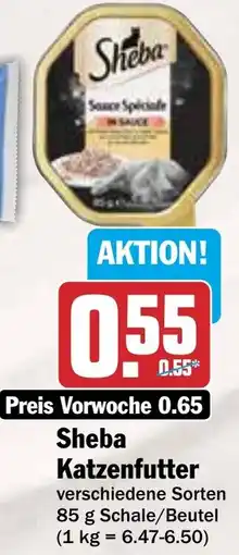 Hit Sheba Katzenfutter Angebot