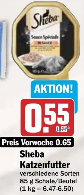 Hit Sheba Katzenfutter Angebot