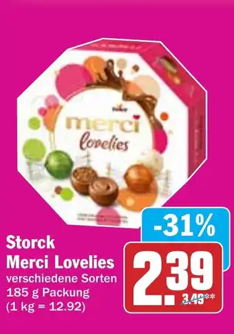 Hit Storck Merci Lovelies Angebot