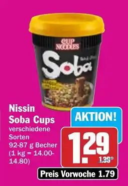 Hit Nissin Soba Cups Angebot
