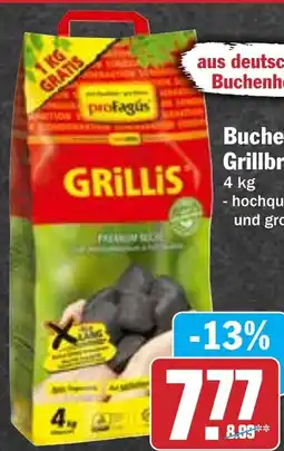 Hit Buchenholz Grillbriketts Angebot