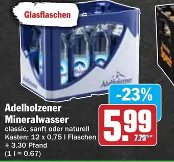 Hit Adelholzener Mineralwasser Angebot