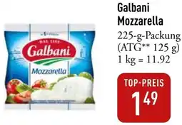 Galeria Markthalle Galbani Mozzarella Angebot