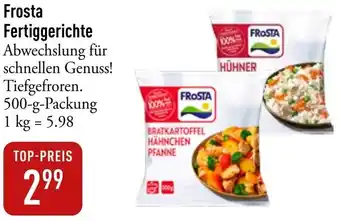 Galeria Markthalle Frosta Fertiggerichte Angebot